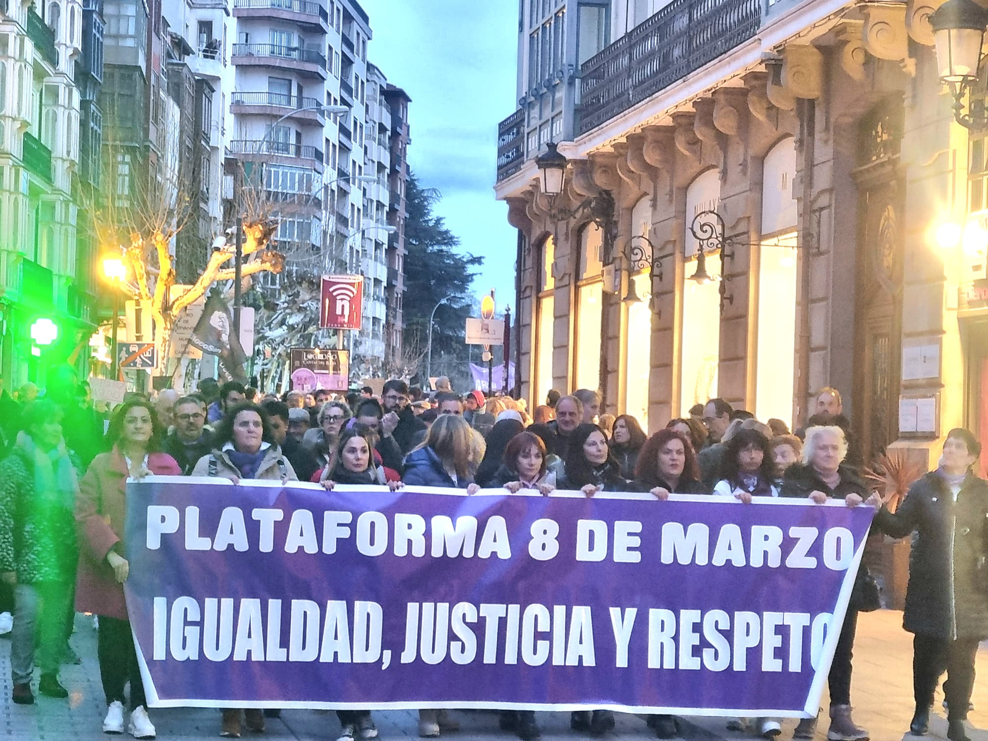 Imagen de la manifestación celebrada el viernes