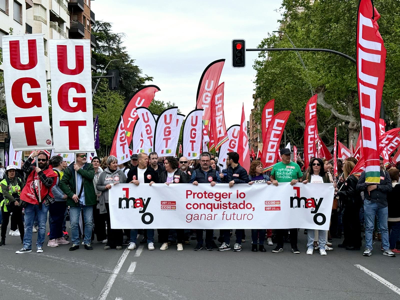 Cabecera de la manifestación