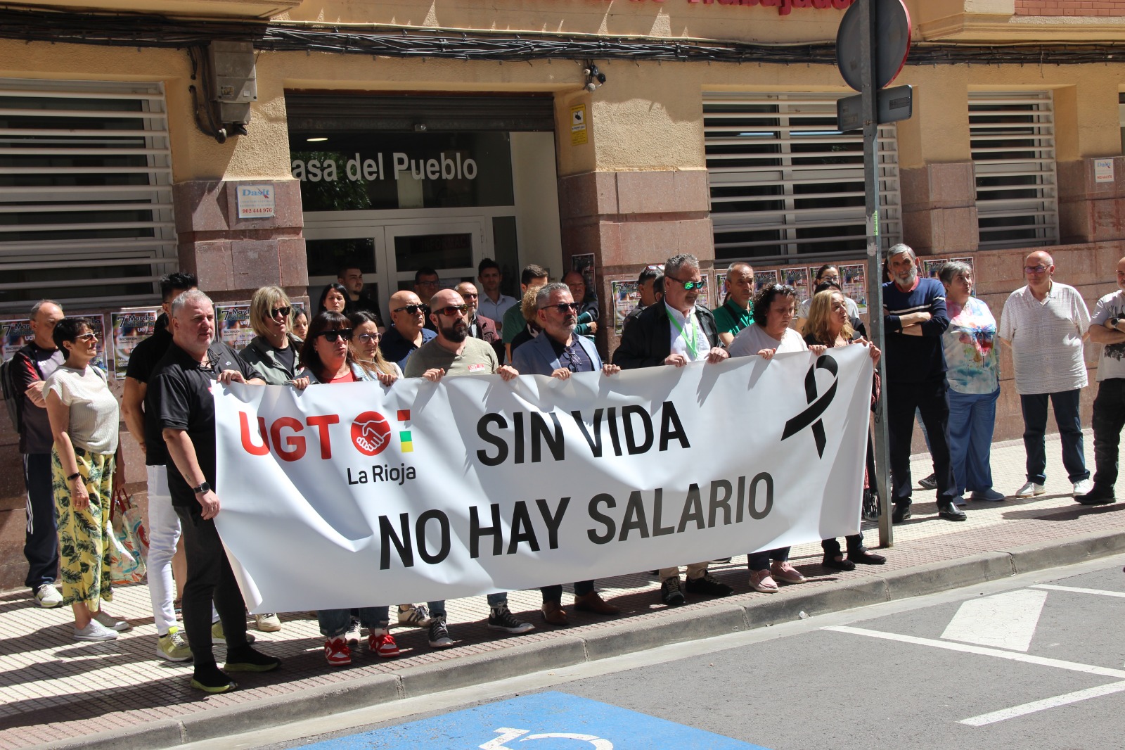 Imagen de archivo de una concentración