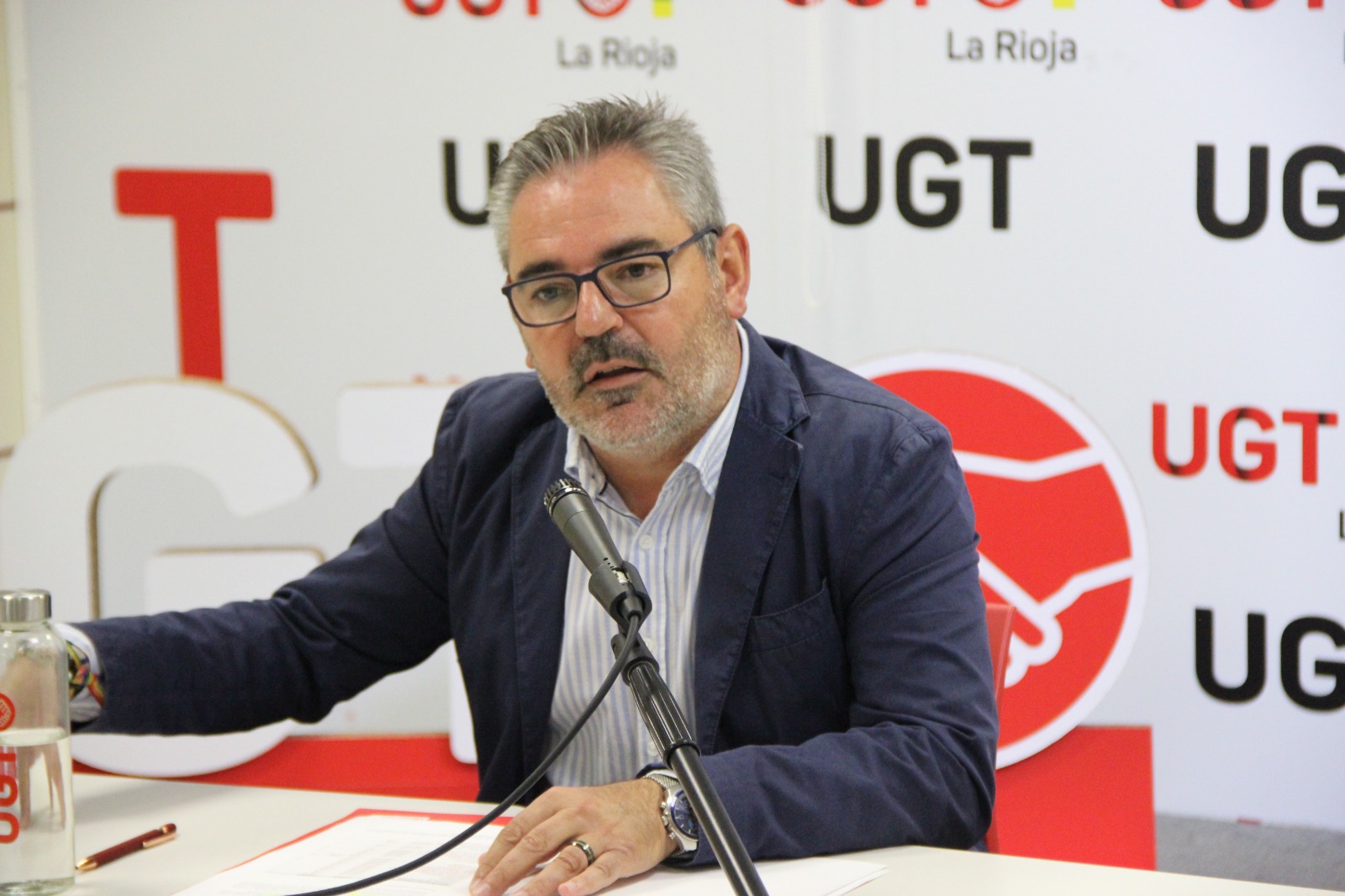 El secretario general de UGT La Rioja